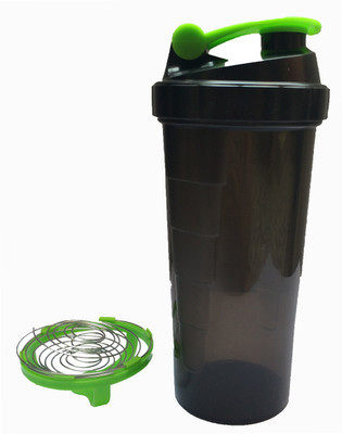 

UDAK Speed 700 ml Shaker(Pack of 1, Green, Black), Black;green