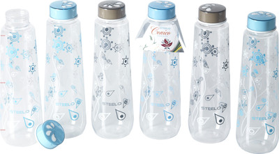 26% OFF on Steelo Conico 1000 ml Bottle(Pack of 6, Clear, Plastic) 26% OFF on Steelo Conico 1000 ml Bottle(Pack of 6, Clear, Plastic)