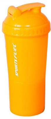 

Sportsfuel Protein 600 ml Shaker(Pack of 1, Orange)