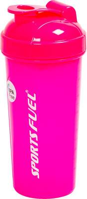 

Sportsfuel Protein 700 ml Shaker(Pack of 1, Pink), Multicolor