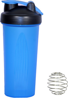 

UDAK Simple Loop 600 ml Shaker(Pack of 1, Blue, Black), Black;blue