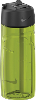 

Nike T1 Flow 473 ml Water Bottle(Silver), Olive green