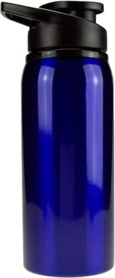 57% OFF on ANNI CREATIONS Swish Stainless Steel 750 ml Bottle(Pack of 1, Black, Steel)