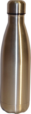 

Afinito Fresh 500 ml Water Bottle(Set of 1, Silver)