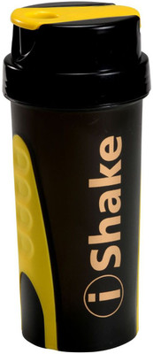 

iShake Ronnie 600 ml Shaker(Pack of 1, Black, Yellow)