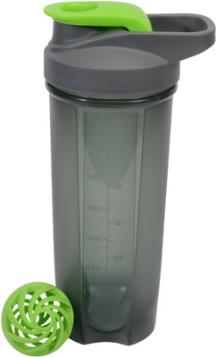 

UDAK Roadies 600 ml Shaker(Pack of 1, Green, Grey)