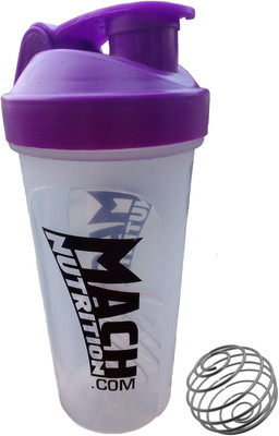 

Mach Nutrition PP5 650 ml Shaker(Pack of 1, Purple, Clear, White), Purple;transparent