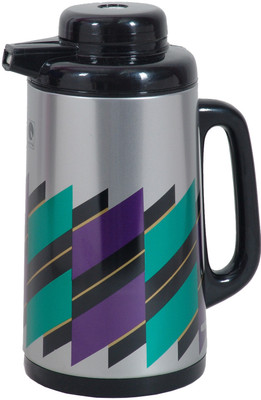 ADITYA Peacock 1000 ml Flask(Pack of 1, Multicolor, Plastic)