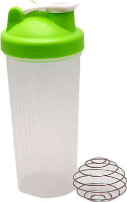 

ShivExim Fitness Outdoor and Shaker 600 ml Shaker(Pack of 1, Green, White)
