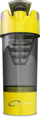 

Cyclone Cup Protien Mixer with Sipper 500 ml Shaker(Pack of 1, Yellow)
