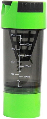 

Tuff Cyclone Shaker 500 ml Shaker(Pack of 1, Black, Green)