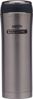 MILTON Optima 350 ml Flask(Pack of 1, Silver, Steel) MILTON Optima 350 ml Flask(Pack of 1, Silver, Steel)