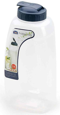 Lock & Lock 2000 ml Bottle(Pack of 1, Blue, Plastic) Lock & Lock 2000 ml Bottle(Pack of 1, Blue, Plastic)
