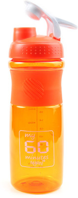 

My 60 Minutes Gym Shaker 700 ml Shaker(Pack of 1, Orange)