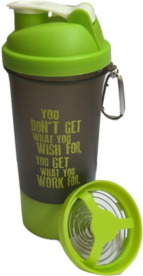 

GreenBee My Gym 600 ml Shaker(Pack of 1, Green)