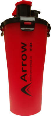 

Arrowmax Zeal A-208 Double Mouth Red 500 ml Shaker(Pack of 1, Black, Red)