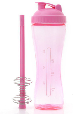 

My 60 Minutes Gym Shaker 400 ml Shaker(Pack of 1, Pink)