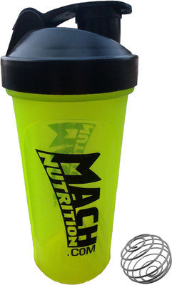 

Mach Nutrition PP5 650 ml Shaker(Pack of 1, Multicolor), Black;green