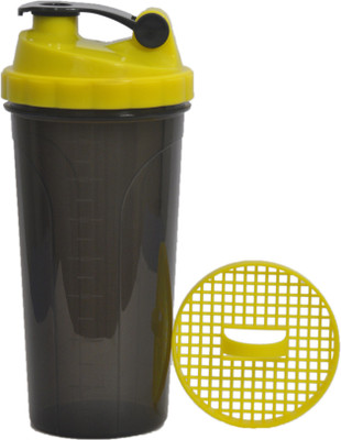 

UDAK Speed 700 ml Shaker(Pack of 1, Yellow, Black), Black;yellow