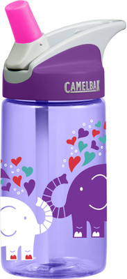 

CamelBak Eddy 400 ml Sipper(Pack of 1, Purple), Elephant love