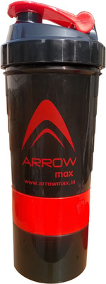 

Arrowmax Spider A-204 Red 500 ml Shaker(Pack of 1, Red, Black)