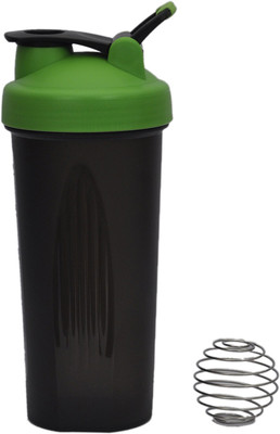 

UDAK Simple Loop 600 ml Shaker(Pack of 1, Black, Green)