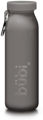

Bubi AWARD WINNING BPA Free Reusable Collapsible Silicone Bottle 650 ml Sipper(Pack of 1, Grey), Smoke
