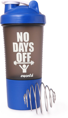 eWorld Armour 500 ml Shaker(Pack of 1, Blue)