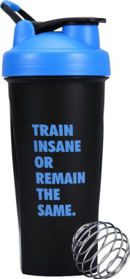 

eWorld Crossfit 600 ml Shaker(Pack of 1, Blue, Black), Black;blue