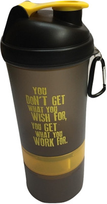 

GreenBee My Gym 500 ml Shaker(Pack of 1, Yellow)