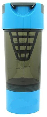 

Fuel Shaker Cyclone 600 ml Shaker(Pack of 1, Blue), Black & light blue
