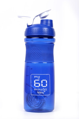 

My 60 Minutes Gym Shaker 760 ml Shaker(Pack of 1, Blue)
