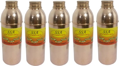SSA Set of 5 Bisleri Design Fridge 900 ml Bottle(Pack of 5, Brown, Copper)