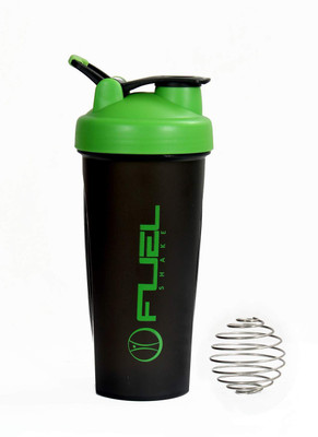 

Fuel Shaker Easy Grip 600 ml Shaker(Pack of 1, Green), Black & green