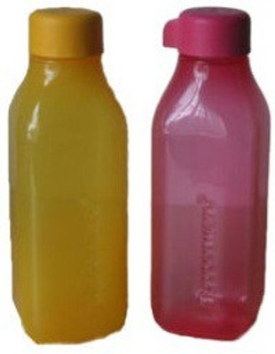 TUPPERWARE 500 ml Plastic Bottle(Pack of 2, Red, Orange)