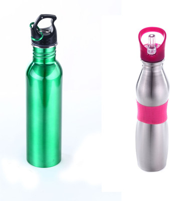 

birdy decntsip-41 600 ml Sipper(Pack of 2, Pink), Green;pink