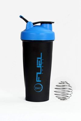 

Fuel Shake Easy Grip 600 ml Shaker(Pack of 1, Blue), Black & blue