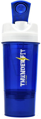 

THUNDERFIT ORIGINAL GYM SIPPER 500 ml Shaker(Pack of 1, Multicolor)