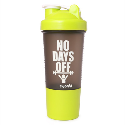 

eWorld Armour 500 ml Shaker(Pack of 1, Green)