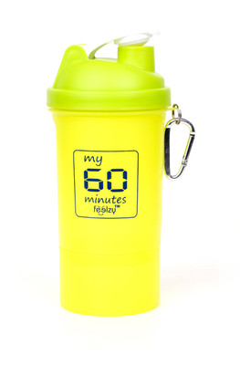 

My 60 Minutes Shaker With 1 Storage Neon 600 ml Shaker(Pack of 1, Green)