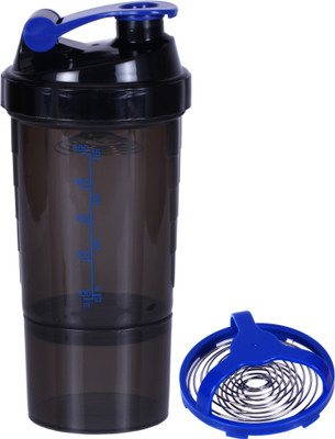 

eWorld Speed 1 storage shaker Blue 500 ml Shaker(Pack of 1, Blue)