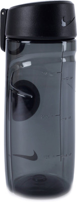 

Nike T1 Training Water Bottle 473 ml Sipper(Black, Green), Anthracite;black