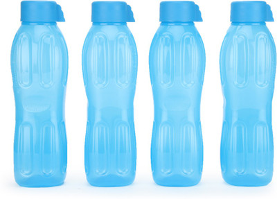 Signoraware Aqua Water 1000 ml Bottle(Pack of 1, Blue, Plastic)