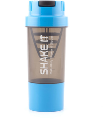 HAANS shakeit 500 ml Shaker(Pack of 1, Blue)