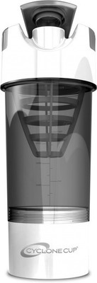 

Cyclone Cup Protien Mixer with Sipper 500 ml Shaker(Pack of 1, Purple), White