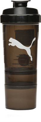 

Puma PUMA Shaker Water Bottle 750 ml Shaker(Pack of 1, Black)