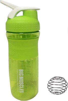 

BIG MUSCLES My Gym 760 ml Shaker(Pack of 1, Green)