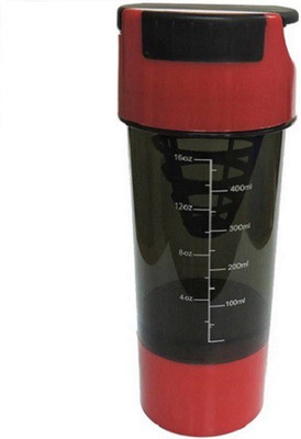 

MyShake Red Cyclone Protein Shaker Bottle For Gym 450 ml Shaker(Pack of 1, Red)