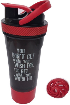 GreenBee My Gym 700 ml Shaker(Pack of 1, Red)