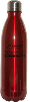 Atlasware 001 500 ml Flask(Pack of 1, Red, Steel) Atlasware 001 500 ml Flask(Pack of 1, Red, Steel)